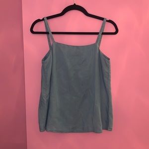 Mango xsmall blue tank top